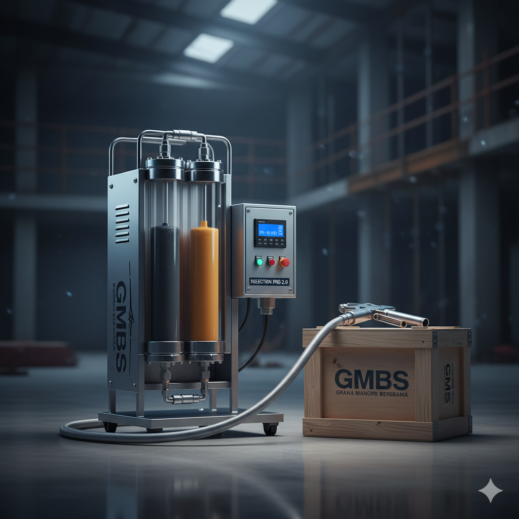 Mesin Injeksi Double Tube